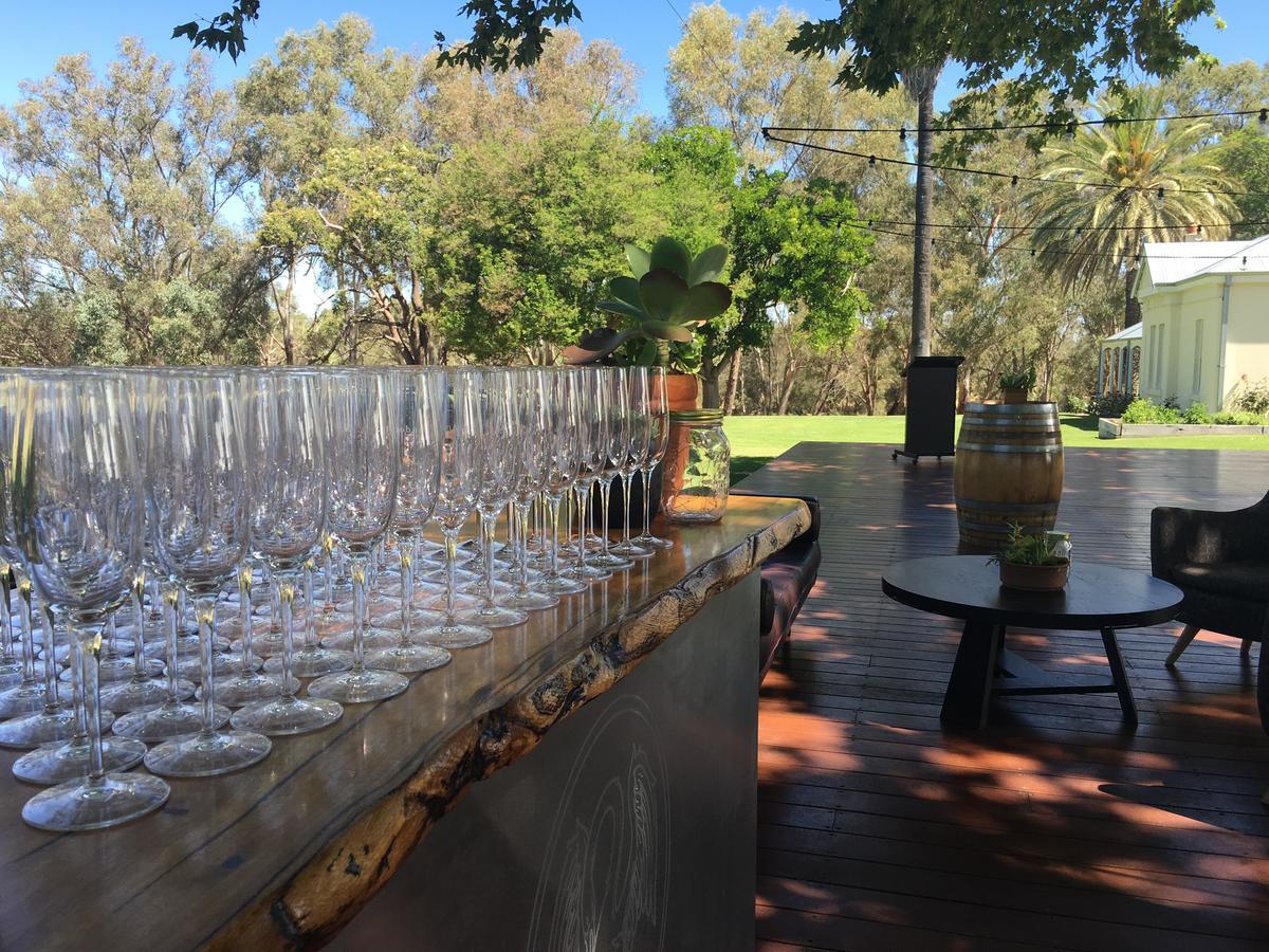 Maya Maya At Mandoon Estate West Swan Exterior photo The deck at the restaurant